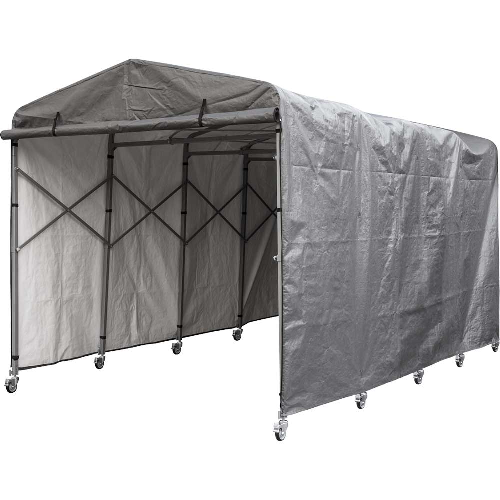 Sealey Foldable Garage Extension Temporary Car Cover 4.5m 2.5m