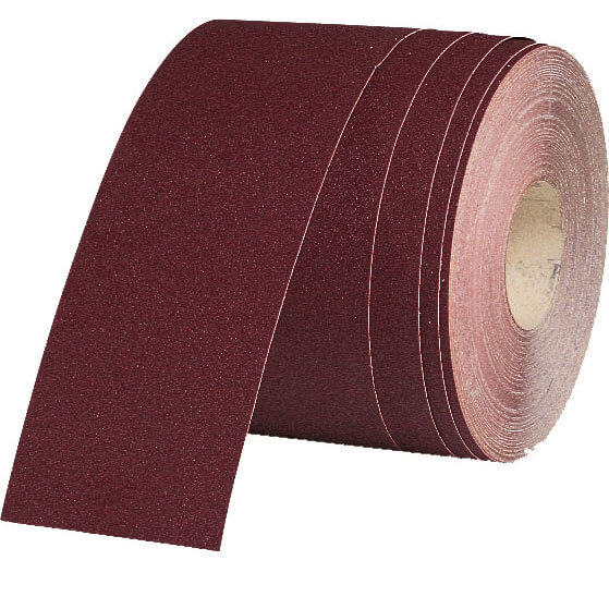 Image of Flexovit Aluminium Oxide Sanding Paper Roll 115mm 50m 80g