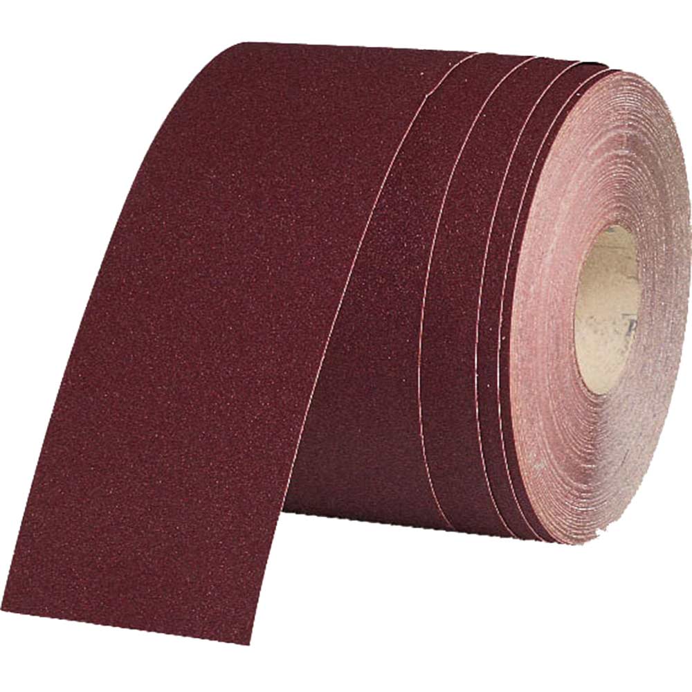 Image of Flexovit Aluminium Oxide Sanding Paper Roll 115mm 50m 80g