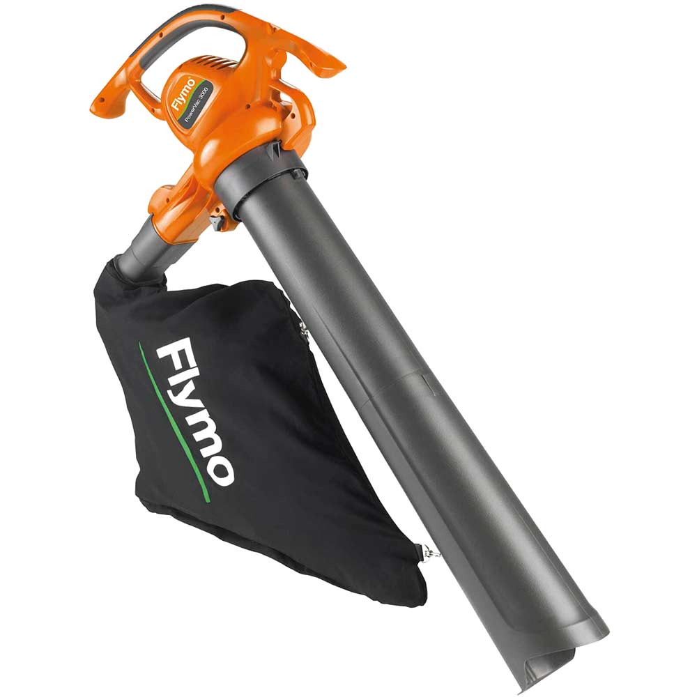 Image of Flymo POWERVAC 3000 Garden Vacuum and Leaf Blower 240v