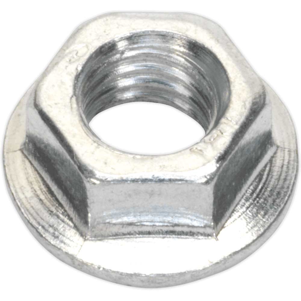 Photos - Nail / Screw / Fastener Sealey DIN 6923 Zinc Plated Serrated Flange Nuts M5 Thread Pack of 100 FN5 