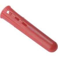 Forgefix Plastic Expansion Wall Plugs Red