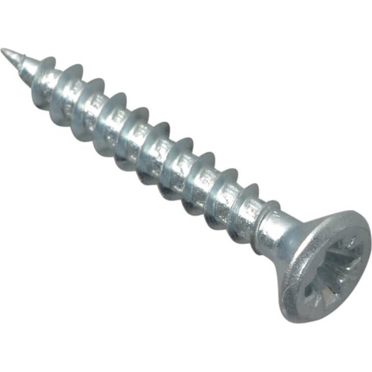 Photos - Nail / Screw / Fastener Forgefix Multi Purpose Zinc Plated Screws 3.5mm 30mm Pack of 200 MPS3530ZP 