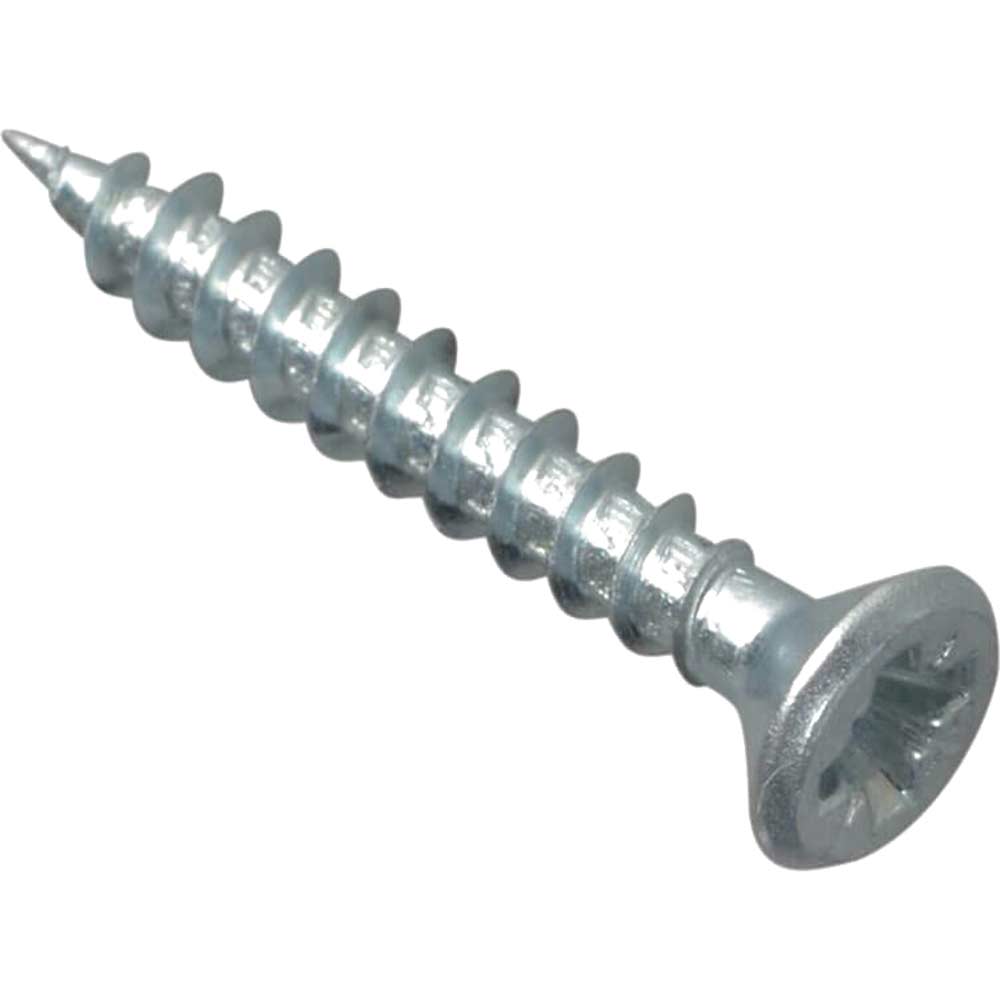 Image of Forgefix Multi Purpose Zinc Plated Screws 3.5mm 30mm Pack of 200