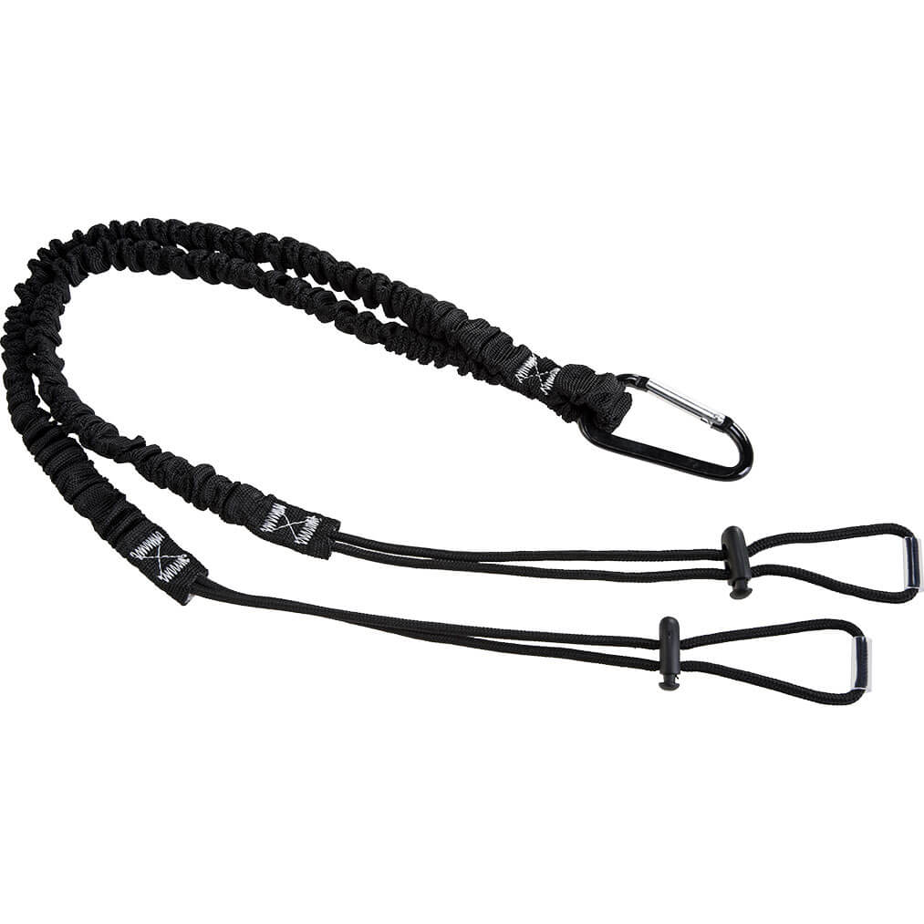 Portwest Double Tool Lanyard Black Pack of 10