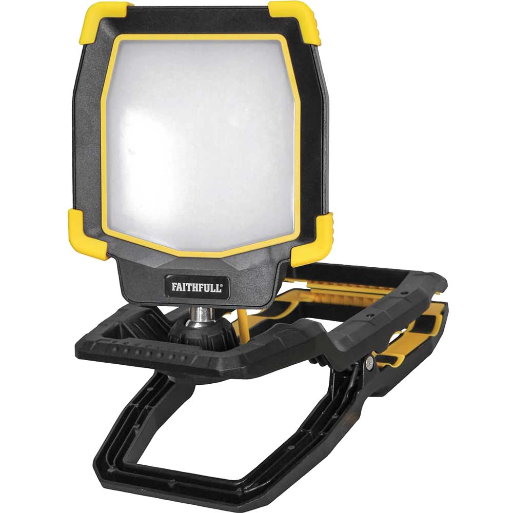 Faithfull Power Plus LED Clip Work Light 110v