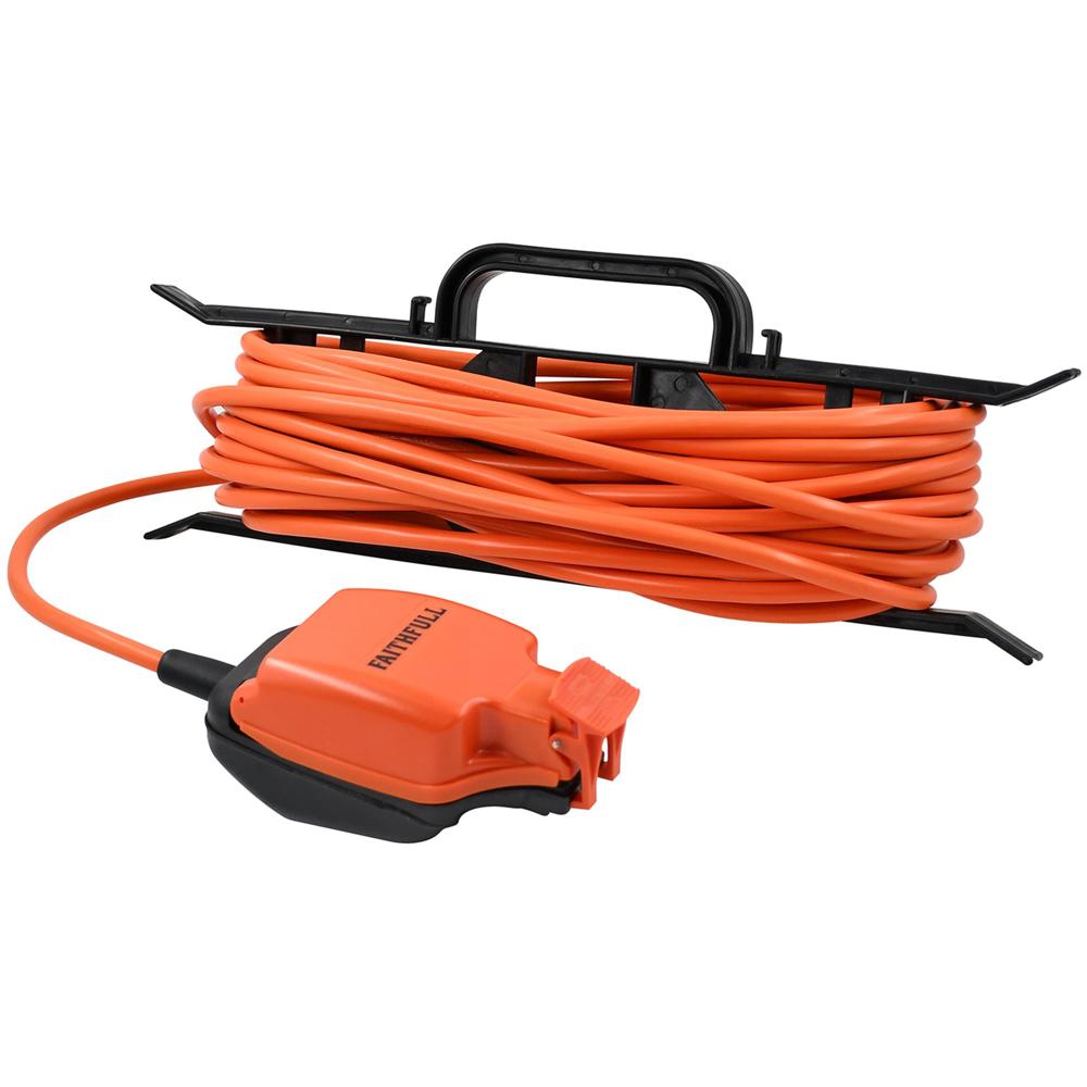 Faithfull Power Plus H Frame Outdoor Socket Extension Lead 15m