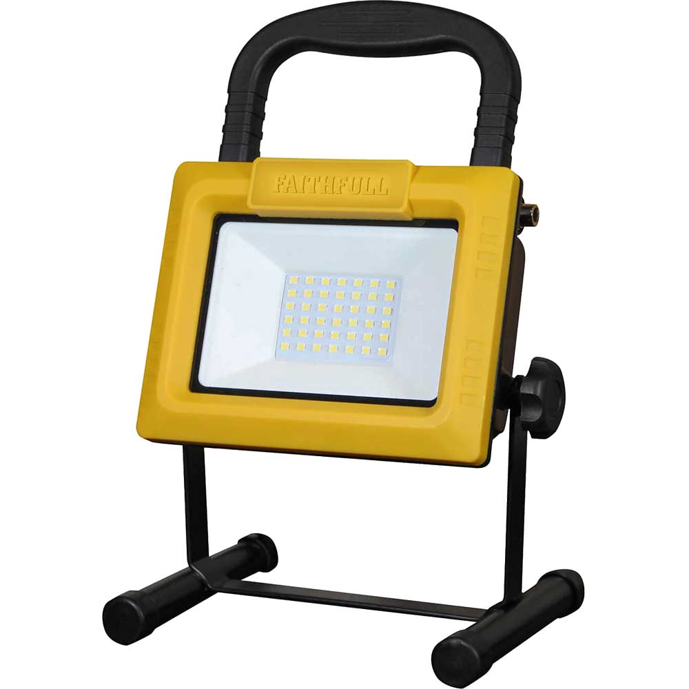 Faithfull SMD LED Pod Site Light 35 Watt 110v