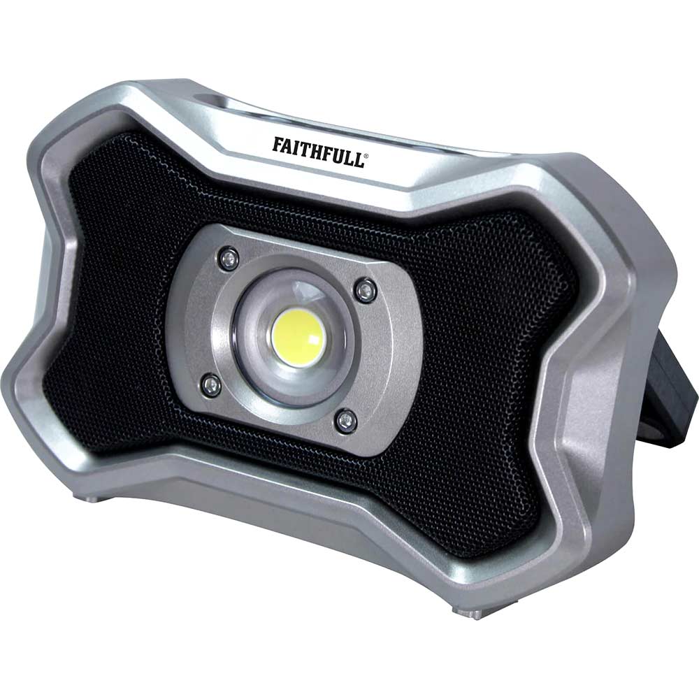 Image of Faithfull Rechargeable Worklight and Speaker