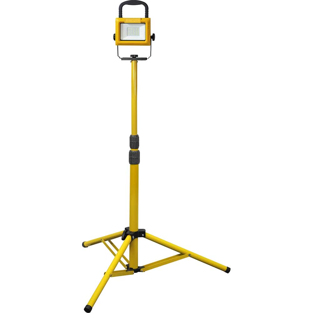 Faithfull Power Plus SMD LED Tripod Site Light 35 Watt 110v