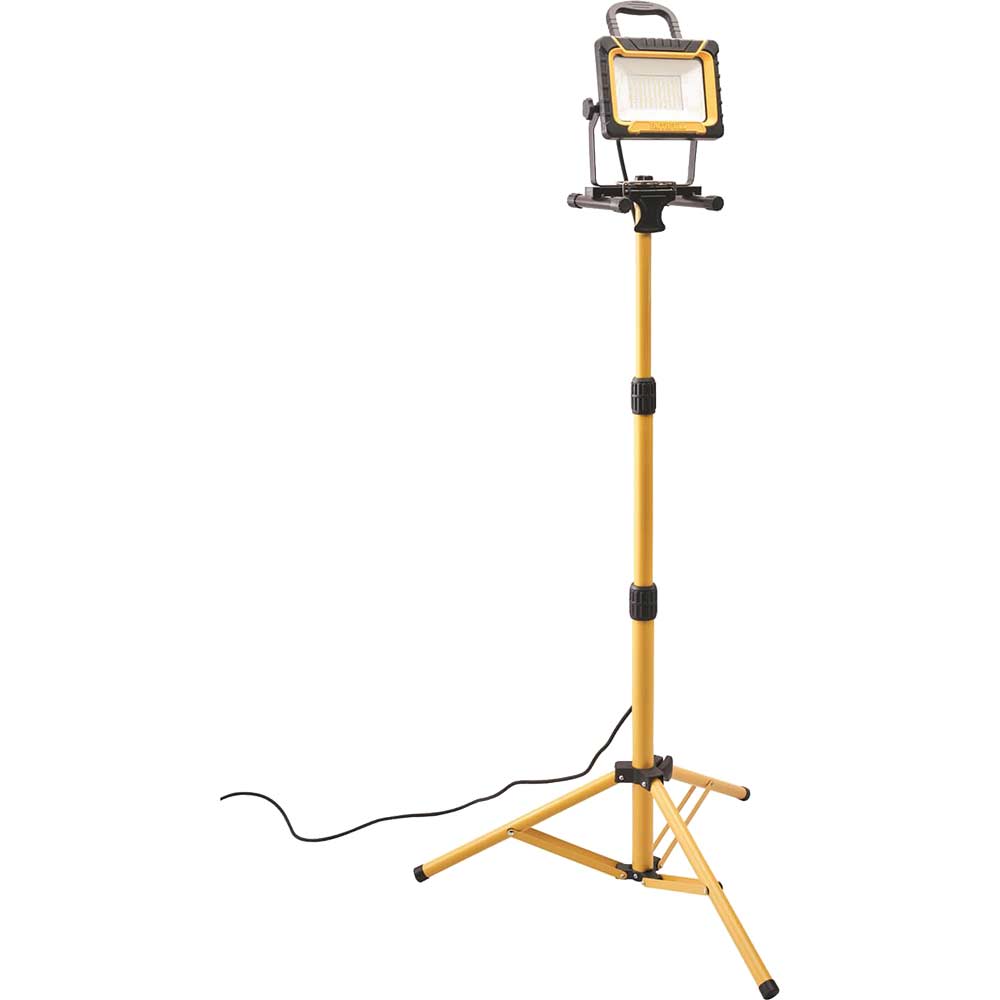 Photos - Floodlight / Street Light Faithfull Tripod LED Safety Site Light 110v FPPSLT45DL 