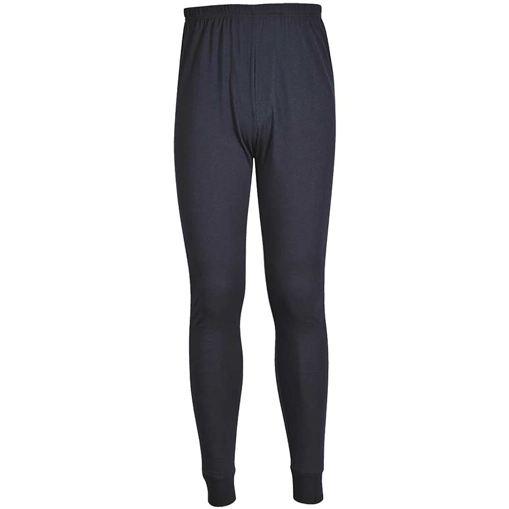 Modaflame Mens Flame Resistant Anti Static Baselayer Leggings Navy 3XL 31