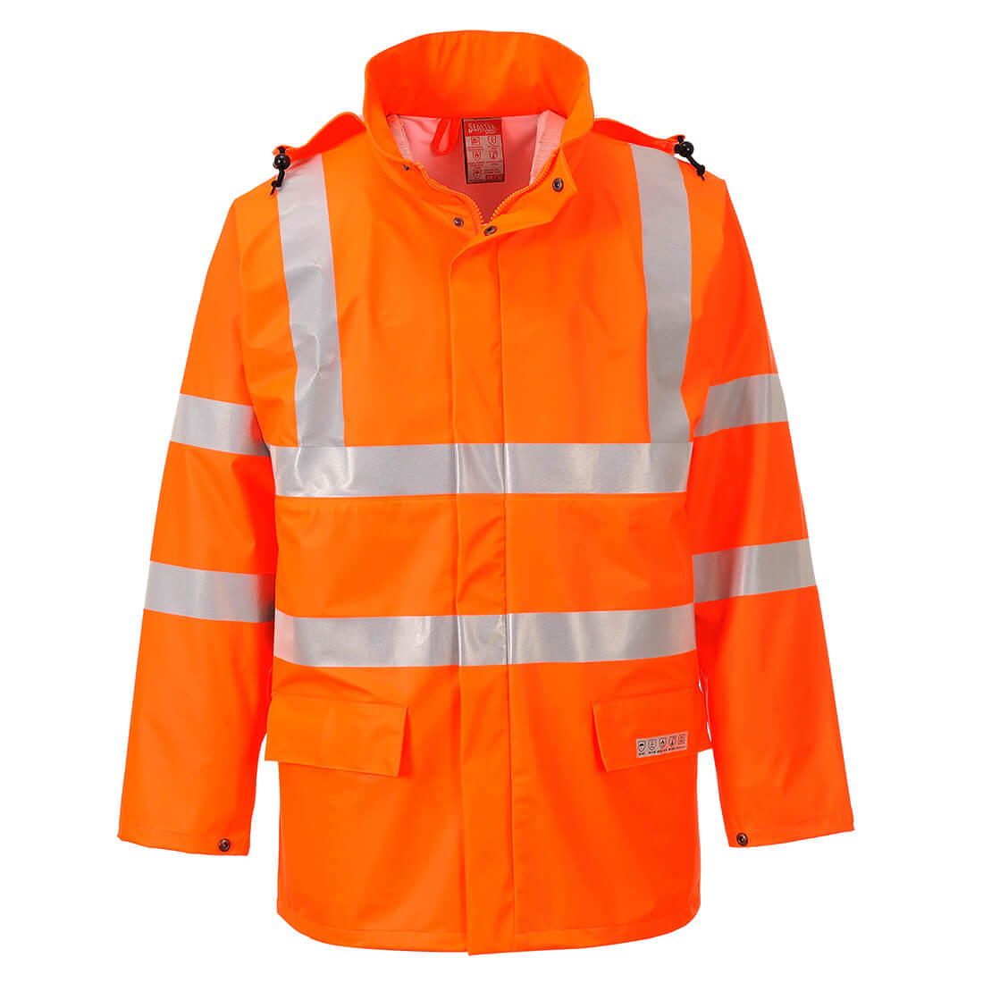 Image of Sealtex Flame Resistant Hi Vis Jacket Orange 2XL