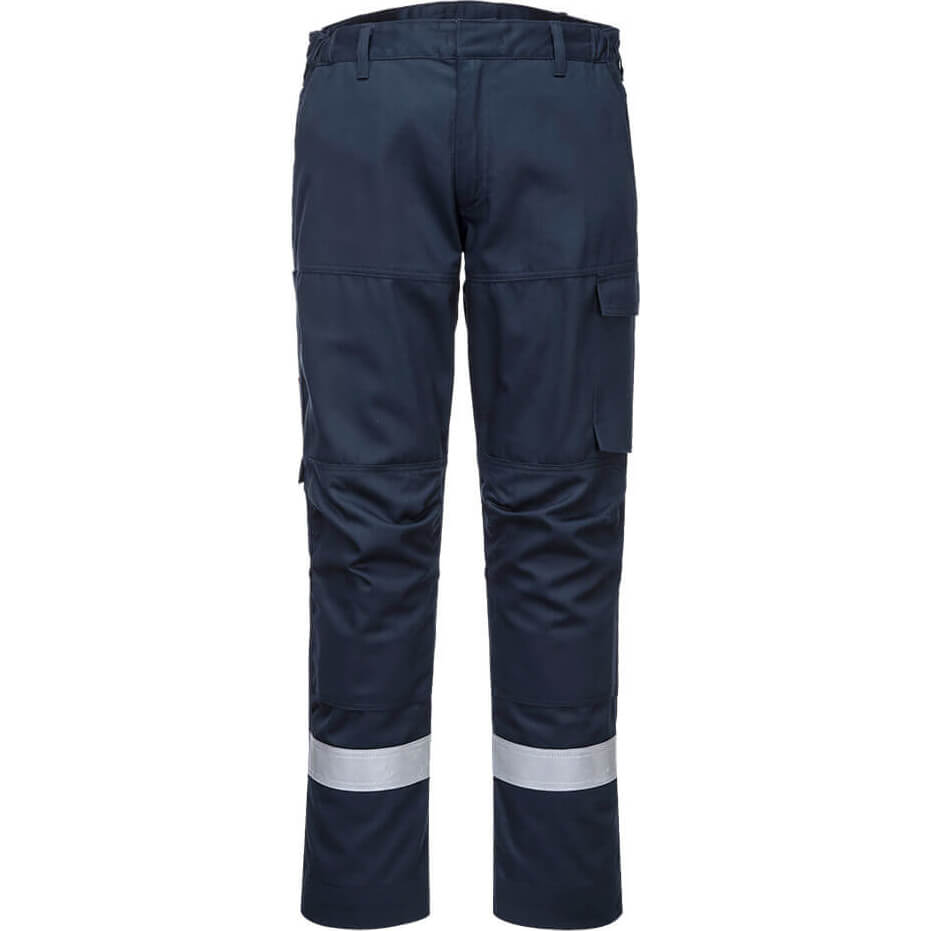 Image of Biz Flame Ultra Flame Resistant Trousers Navy 40" 31"