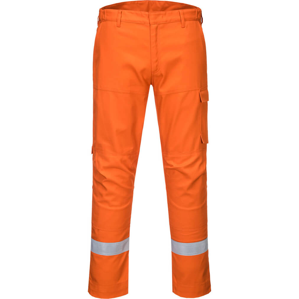 Image of Biz Flame Ultra Flame Resistant Trousers Orange 38" 31"