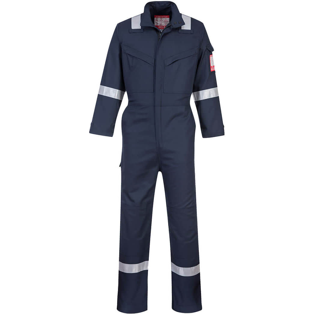 Image of Biz Flame Ultra Flame Resistant Coverall Navy 5XL
