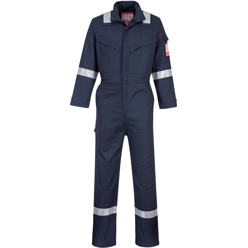 Image of Biz Flame Ultra Flame Resistant Coverall Navy 5XL