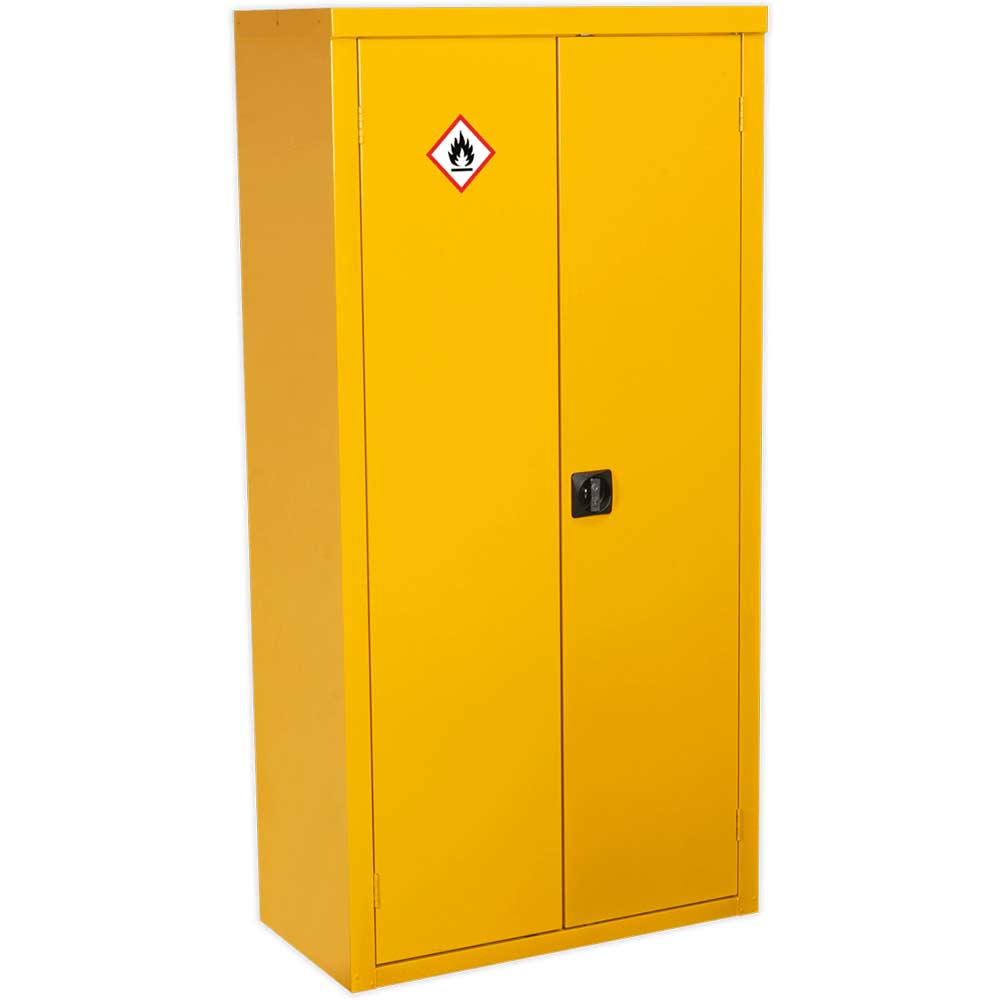 Image of Sealey Flammables / Hazardous Storage Cabinet 900mm 460mm 1800mm