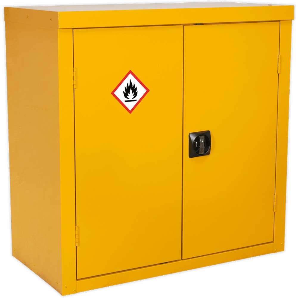 Image of Sealey Flammables / Hazardous Storage Cabinet 900mm 460mm 900mm