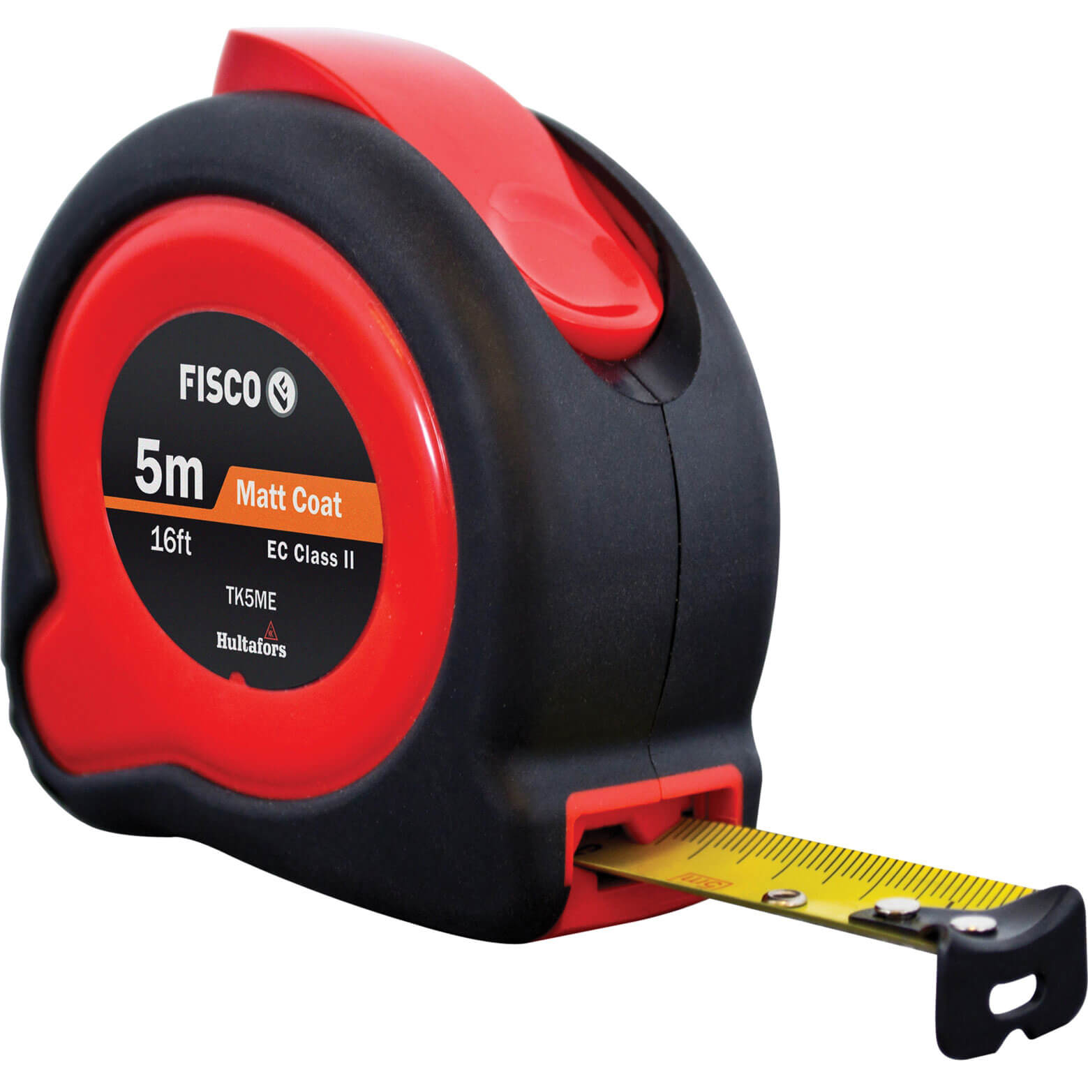Image of Fisco Tuf-Lok Tape Measure Imperial & Metric 16ft / 5m 19mm