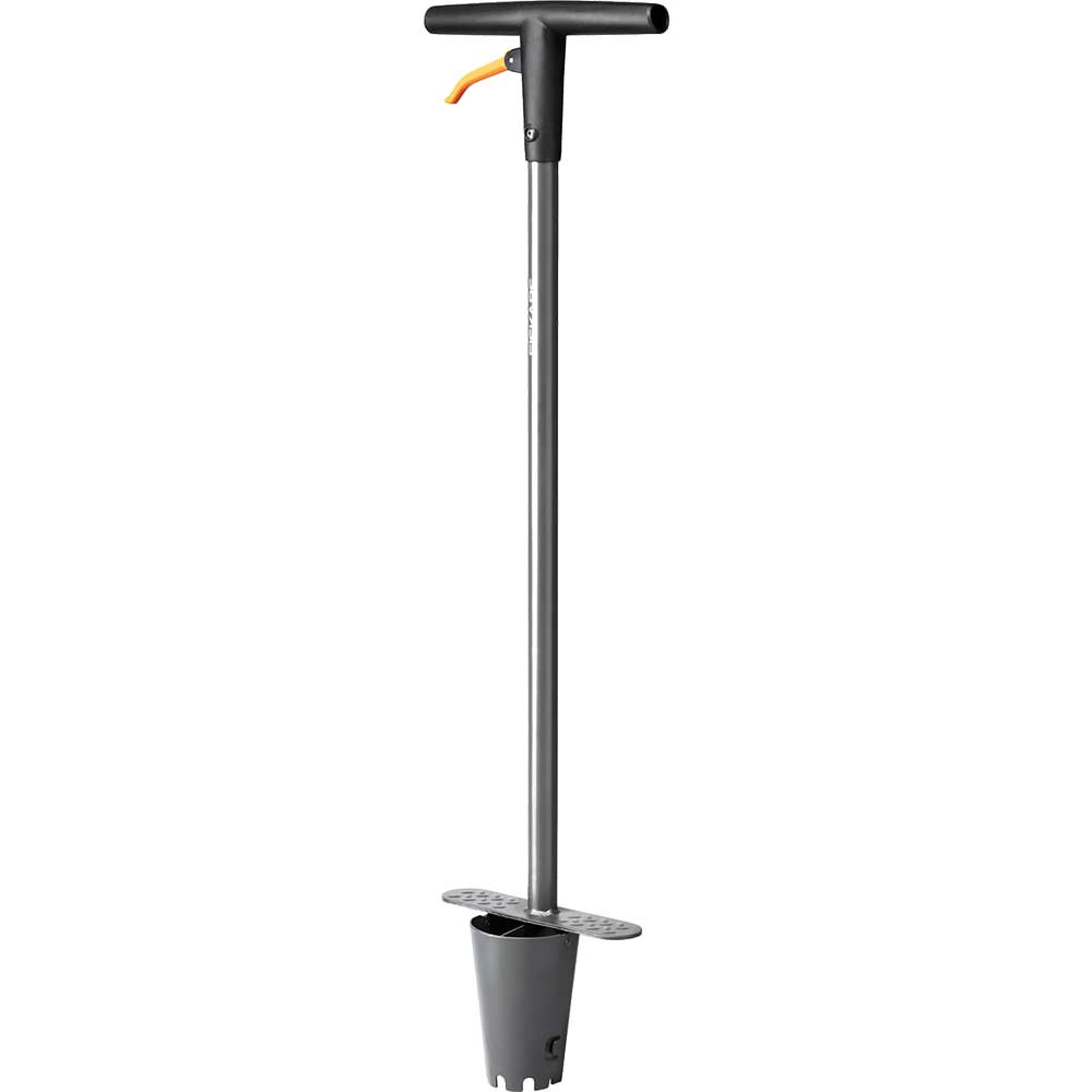 Image of Fiskars ERGO Long Handle Standing Bulb Planter