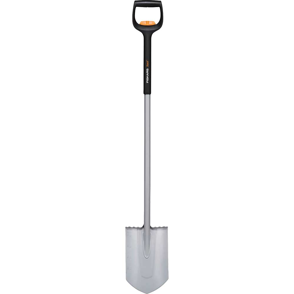 Image of Fiskars XACT Telescopic Pointed Garden Spade 1.3m