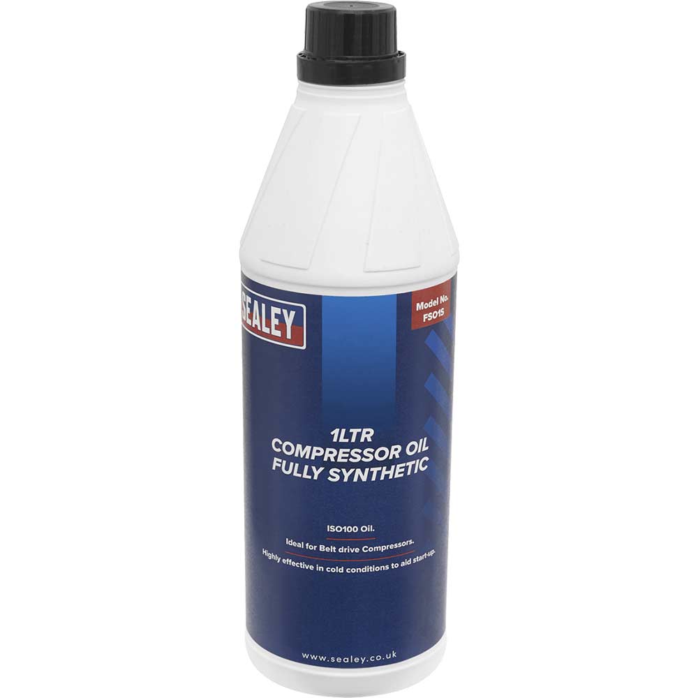 Sealey Fully Synthetic Compressor Oil 1l
