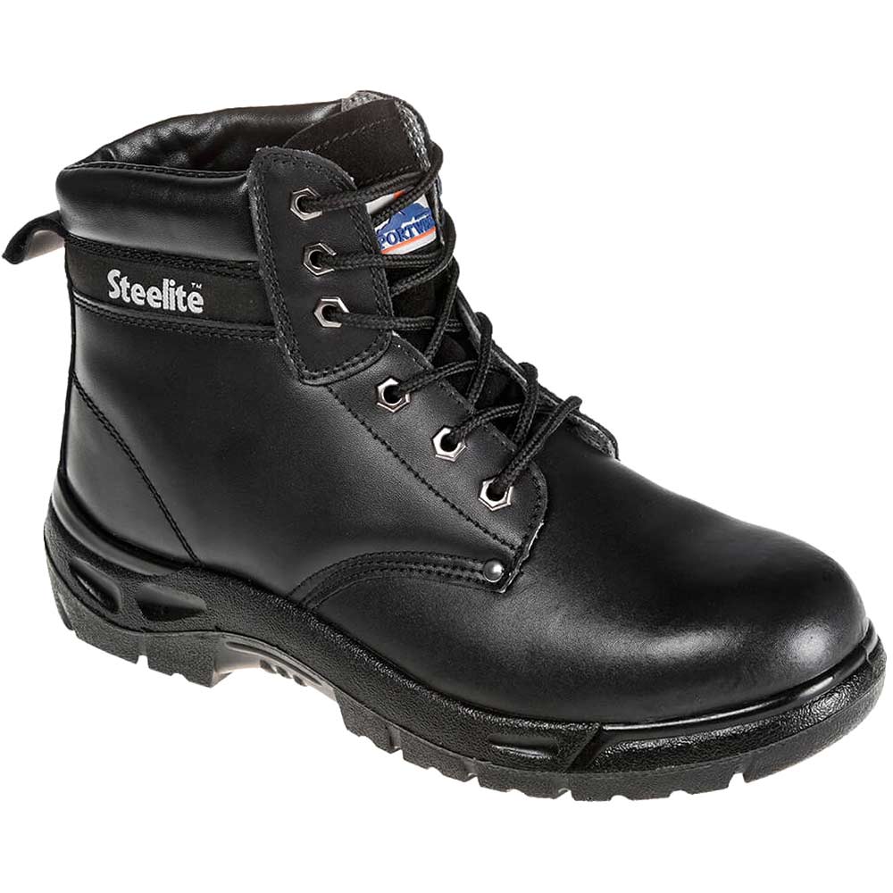 Portwest Steelite S3 Safety Boots Black Size 12