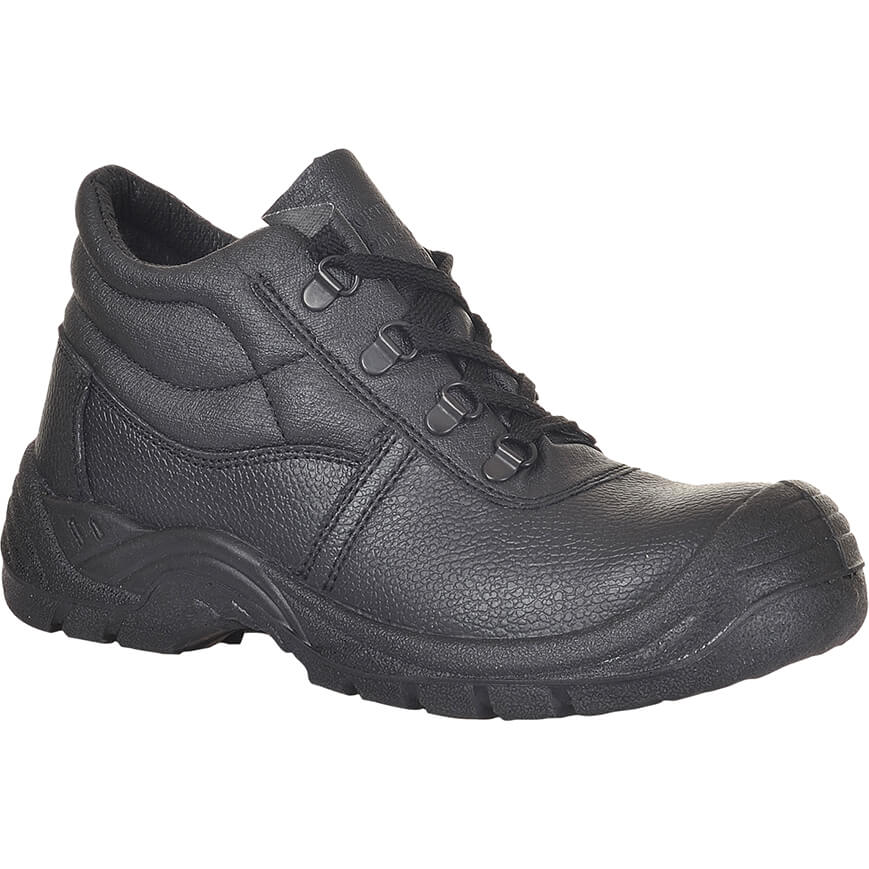 Portwest Steelite Protector Scuff Cap Safety Boots Black Size 10.5