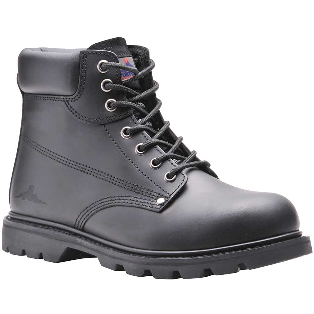 Portwest Steelite SBP HRO Welted Safety Boots Black Size 10