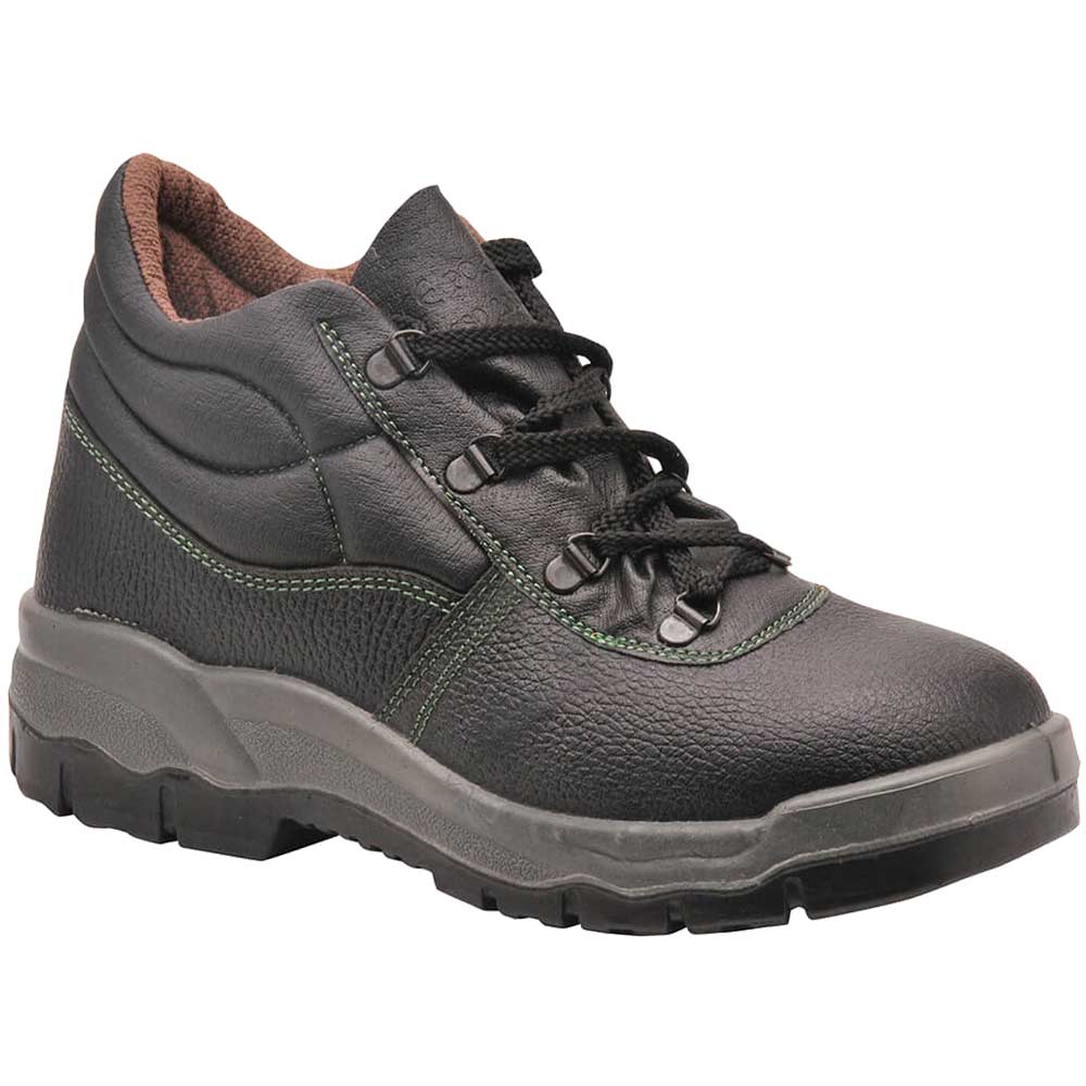 Portwest Steelite Steel Toe Cap Safety Boots Black Size 10