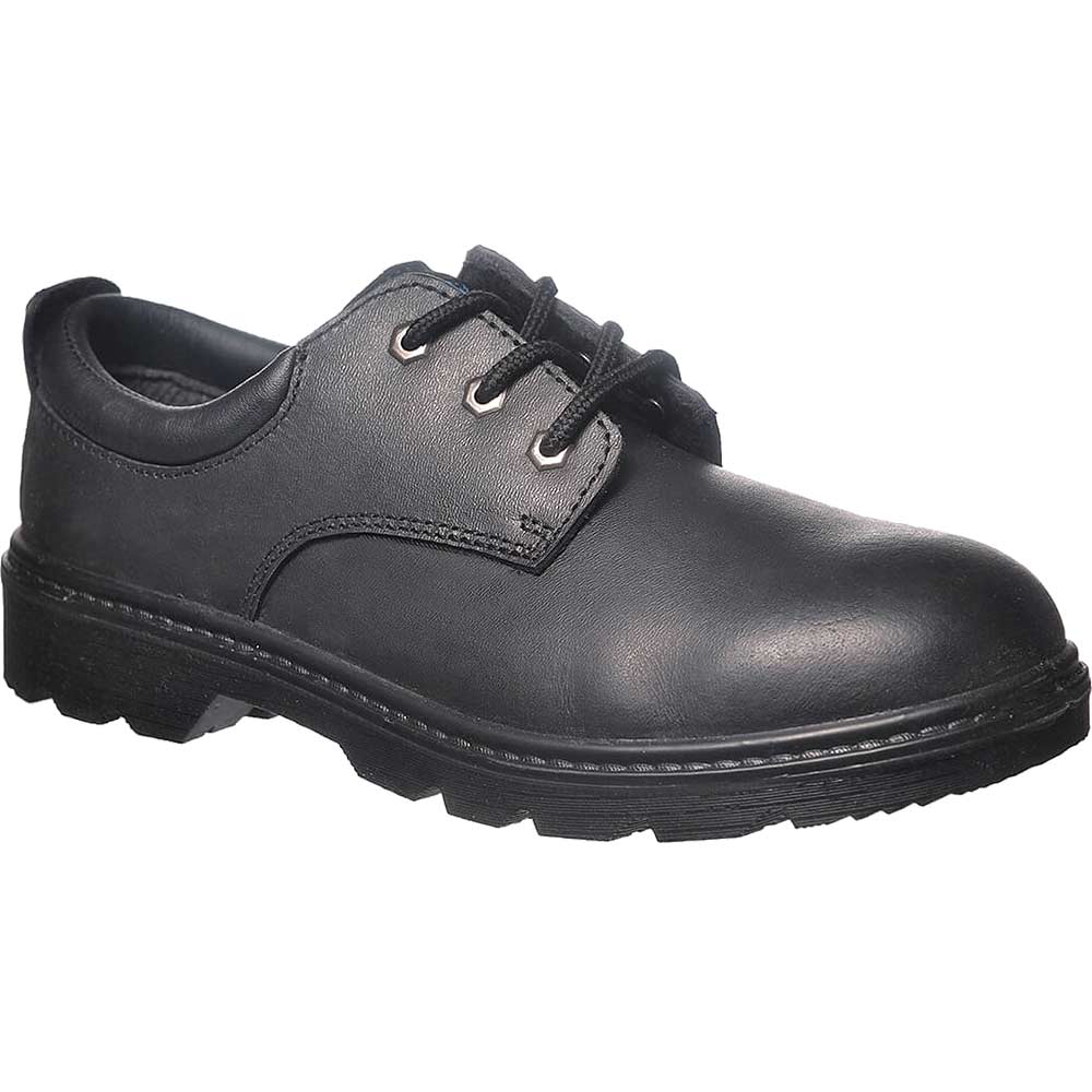 Portwest Thor Steel Toe Cap Work Shoes Black Size 9