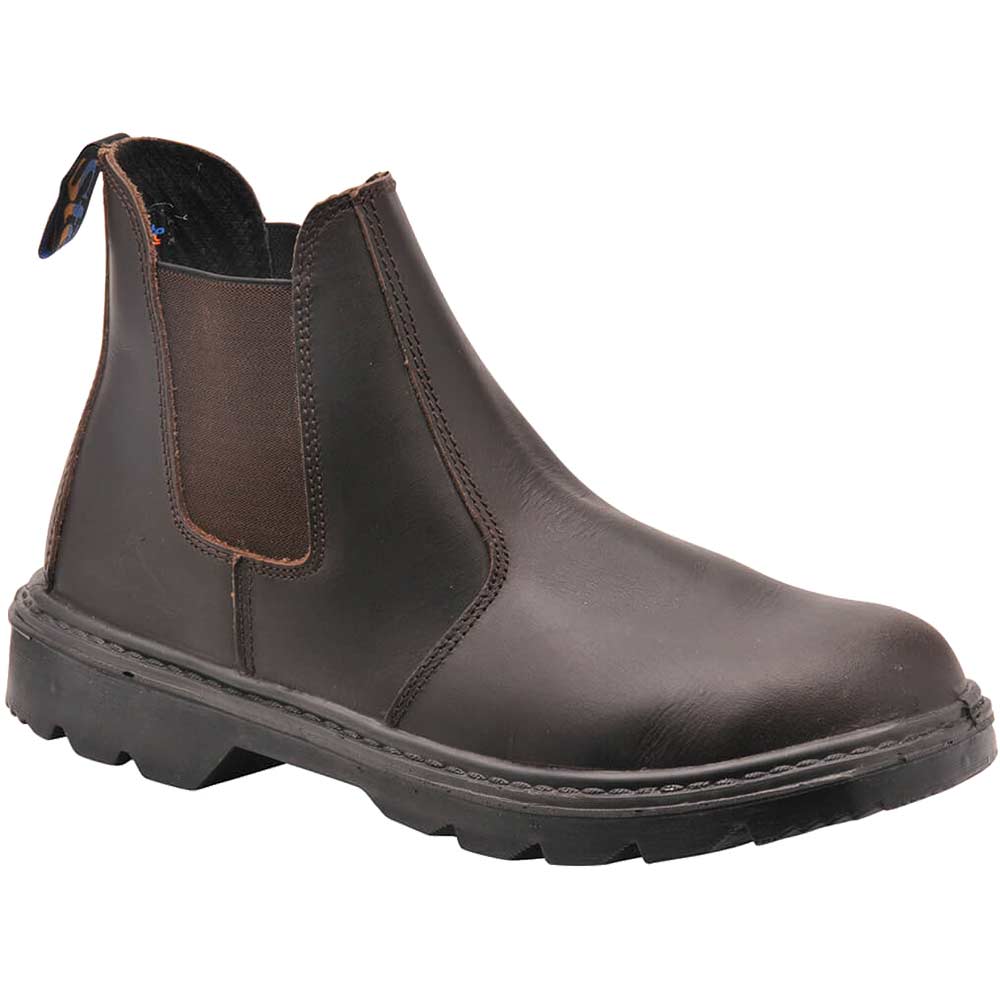 Portwest S1P Safety Dealer Boots Brown Size 13