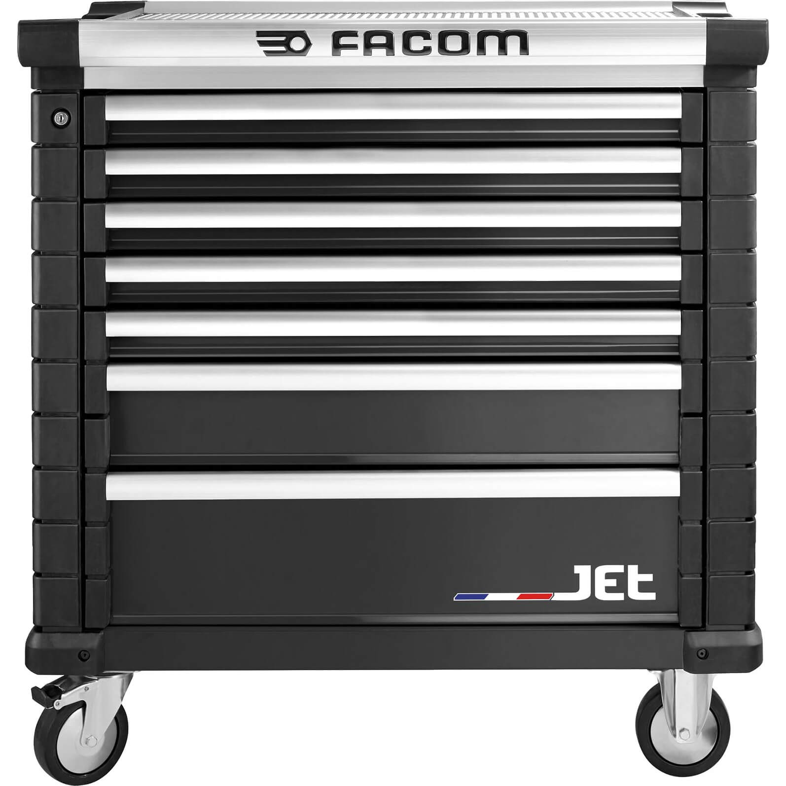 Facom JETM4 7 Drawer Tool Roller Cabinet Black