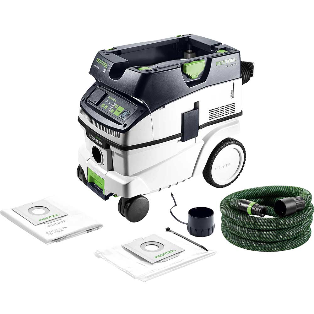 Festool CTM 26 EI AC Cleantec M Class Mobile Dust Extractor 240v