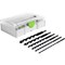Festool SYS3 S 76-SB CE-SORT/6 6 Piece CENTROTEC Auger Drill Bit Set 