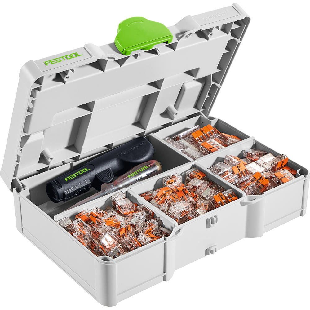 Festool SYS3 S 76-Wago-Set Wago Terminal Set