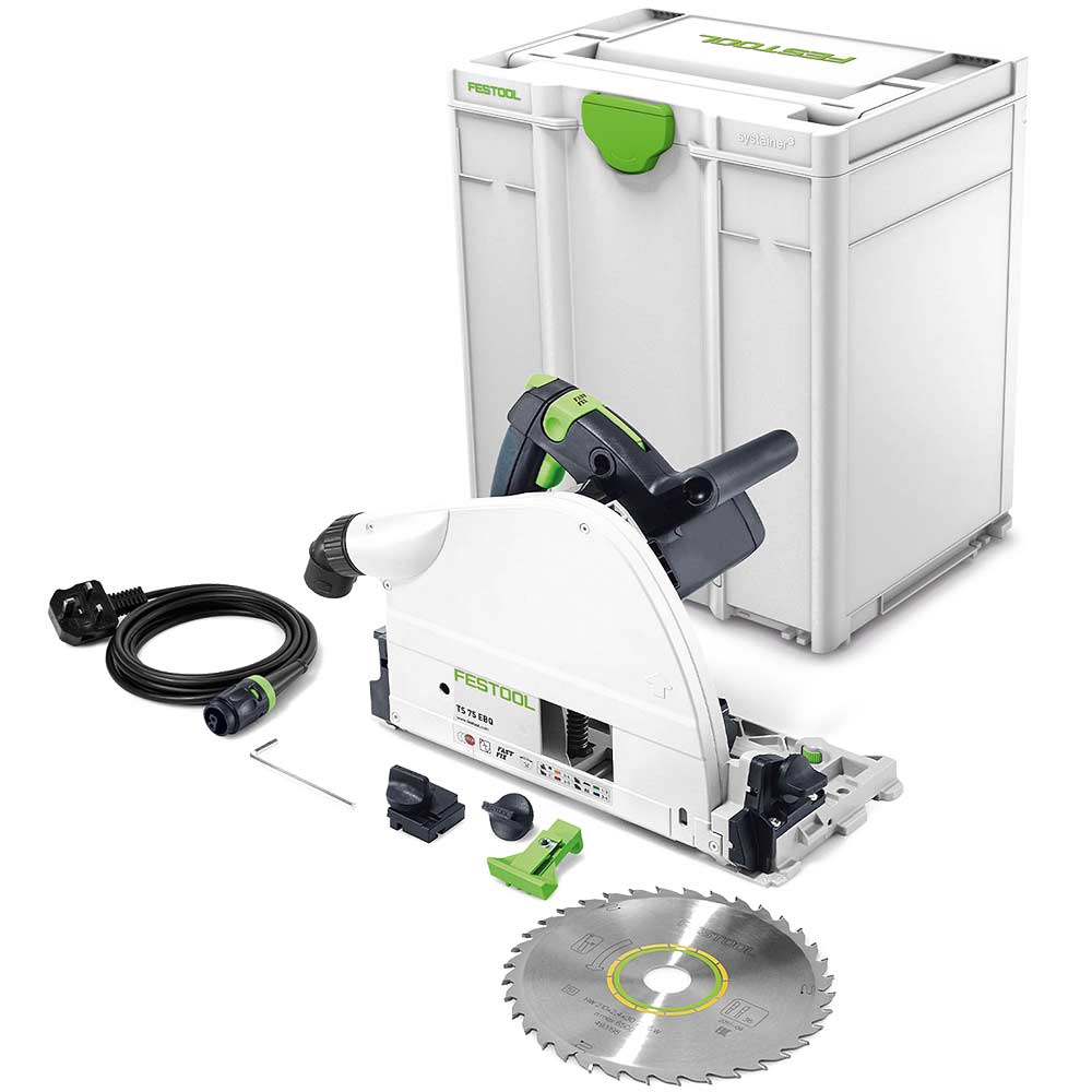 Festool TS75 EBQ Plus Plunge Cut Circular Saw 240v