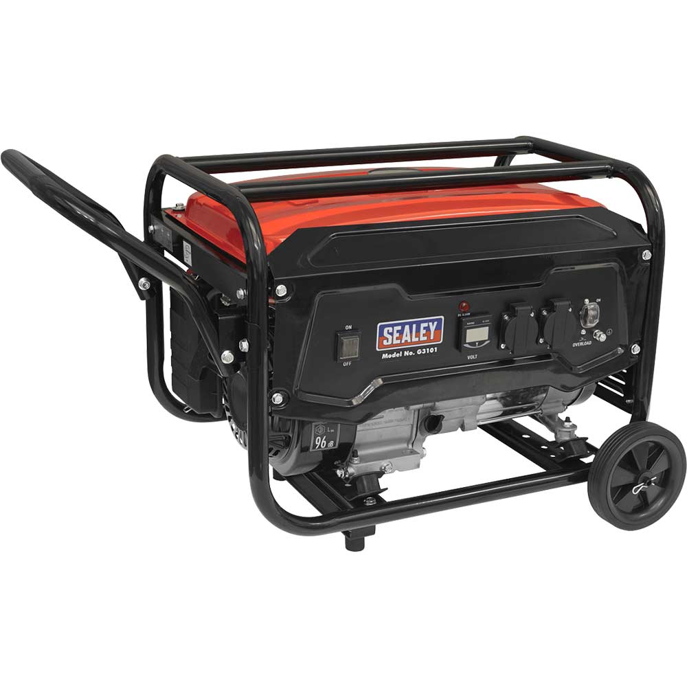Sealey G3101 Petrol Generator 3.1 Kva
