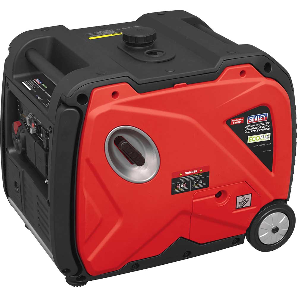Sealey G3500I 4 Stroke Petrol Inverter Generator 3500W
