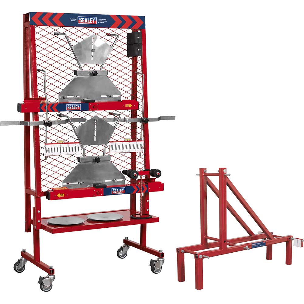 Sealey GA70 Four Wheel Laser Vehicle Wheel Aligner Combo