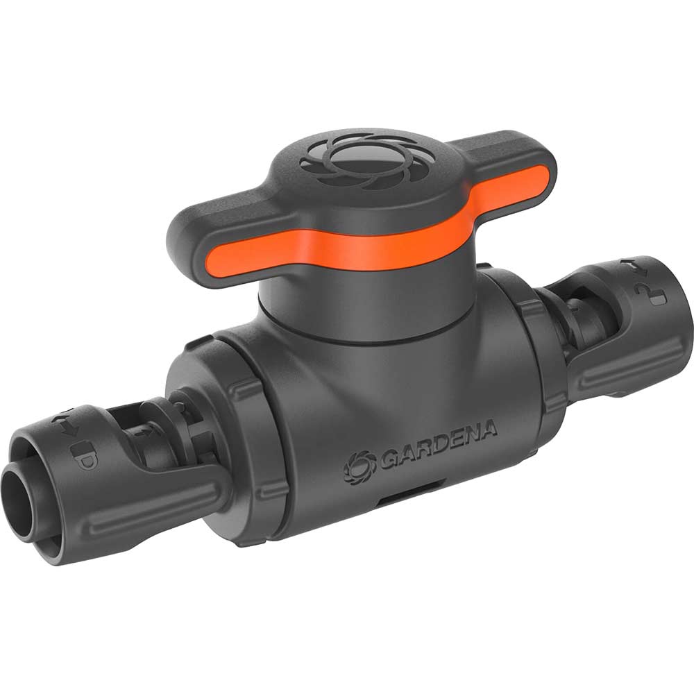 Gardena MICRO DRIP Pipe Regulator and Shut Off Valve 1/2" / 12.5mm Pack of 1
