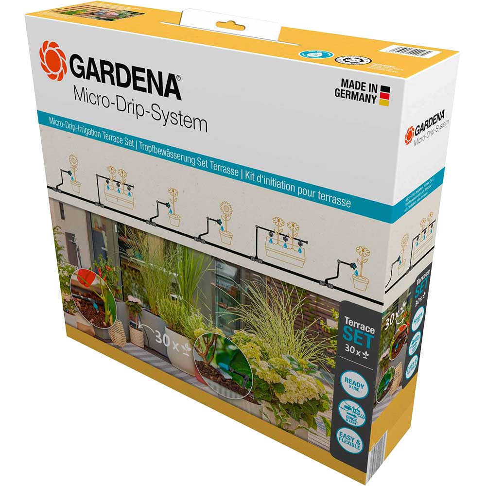 Image of Gardena MICRO DRIP Starter Set for Terrace