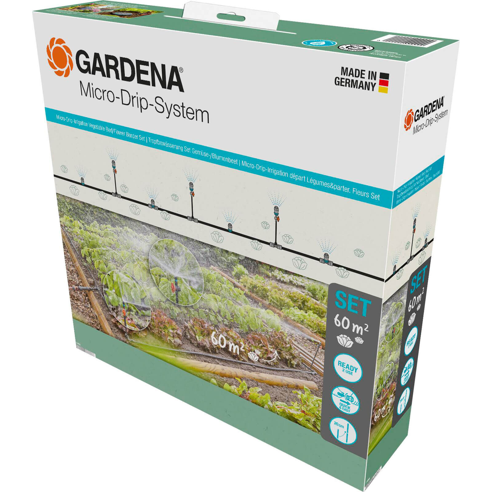 Image of Gardena MICRO DRIP Start Set for Vegetable and Flower Patches
