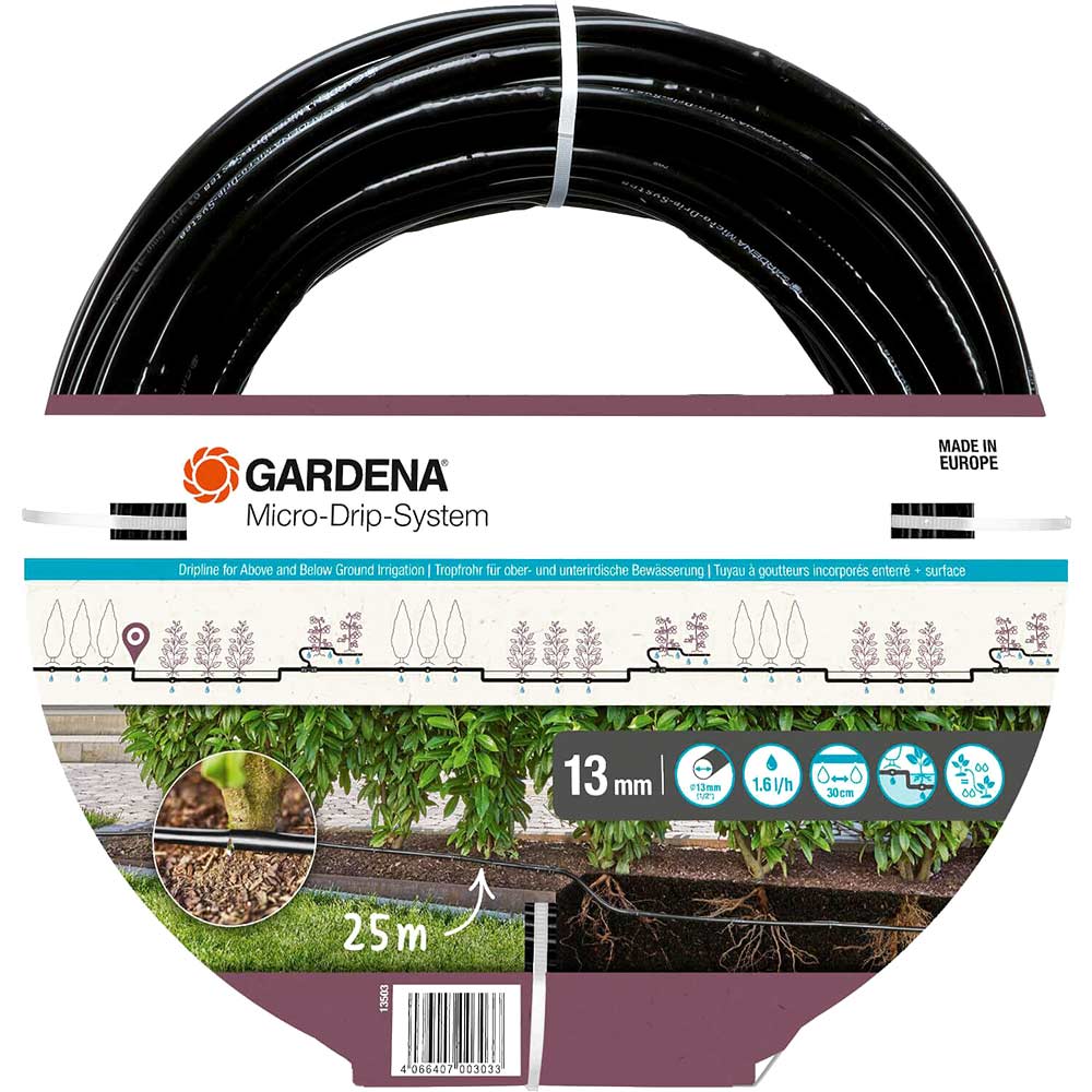 Image of Gardena MICRO DRIP Extension Irrigation Drip Pipe (New) 1/2" / 12.5mm 25m