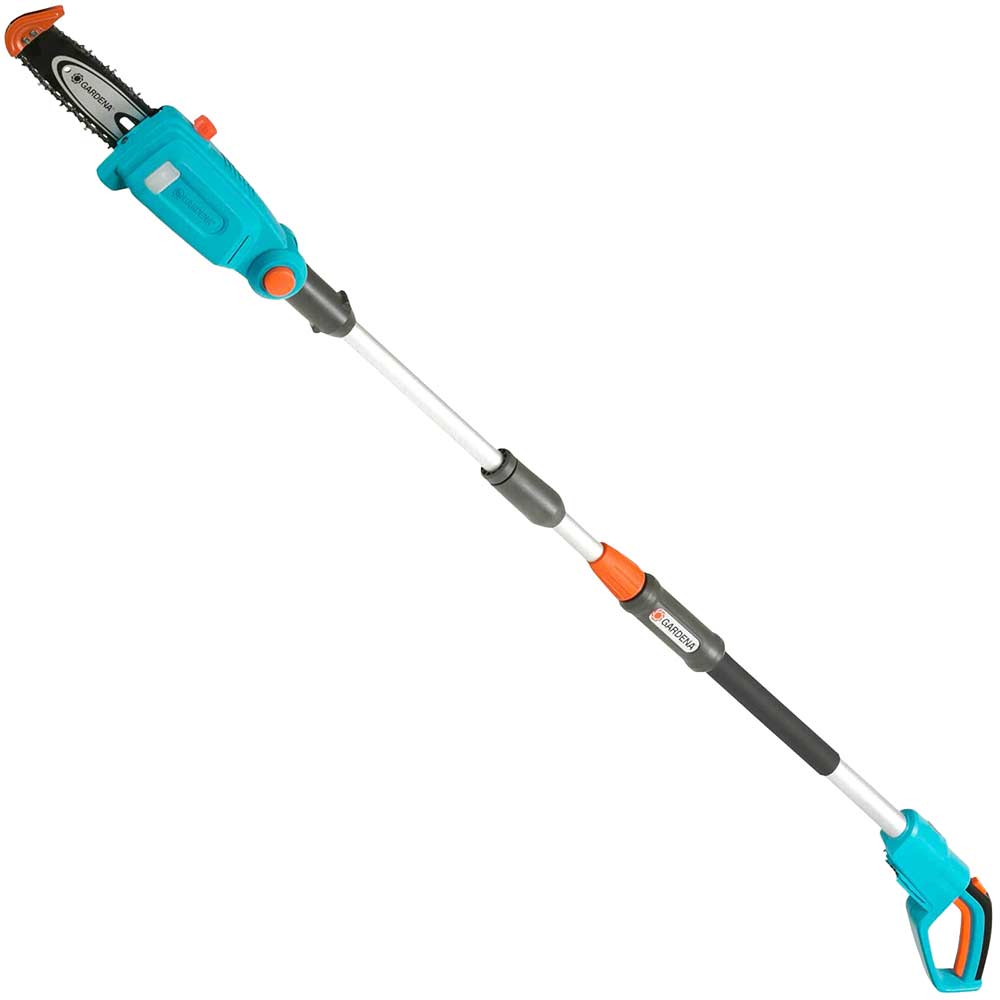 Image of Gardena TCS 20/18 P4A 18v Cordless Telescopic Tree Pruner 200mm No Batteries No Charger