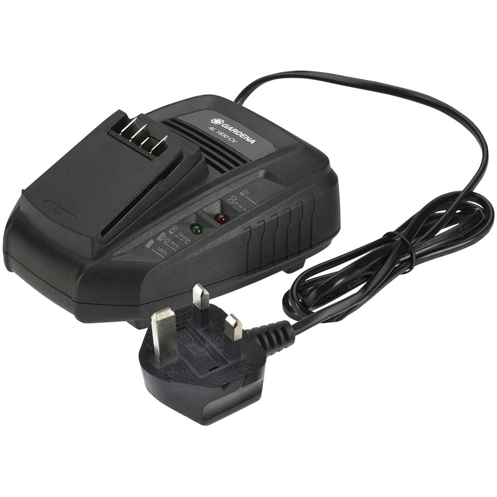 Photos - Power Tool Battery GARDENA AL 1830 CV Fast P4A 18v Cordless Li-ion Battery Charger 14901-28 