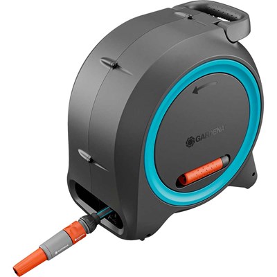 Gardena Dual Floor or Wall Enclosed Hose Reel