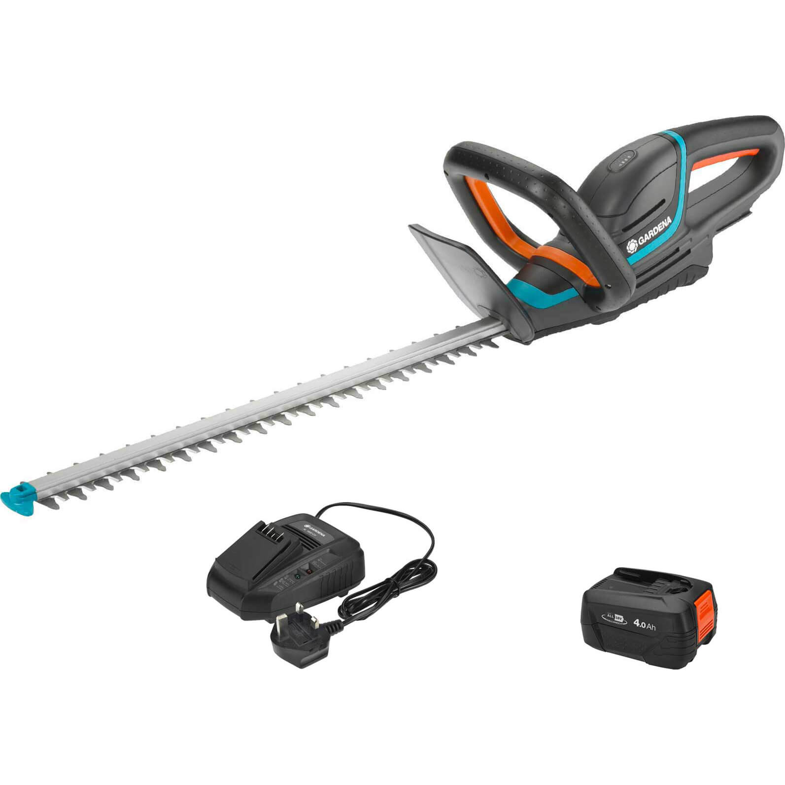 Image of Gardena COMFORTCUT P4A 18v Cordless Hedge Trimmer 500mm 1 x 4ah Li-ion Charger