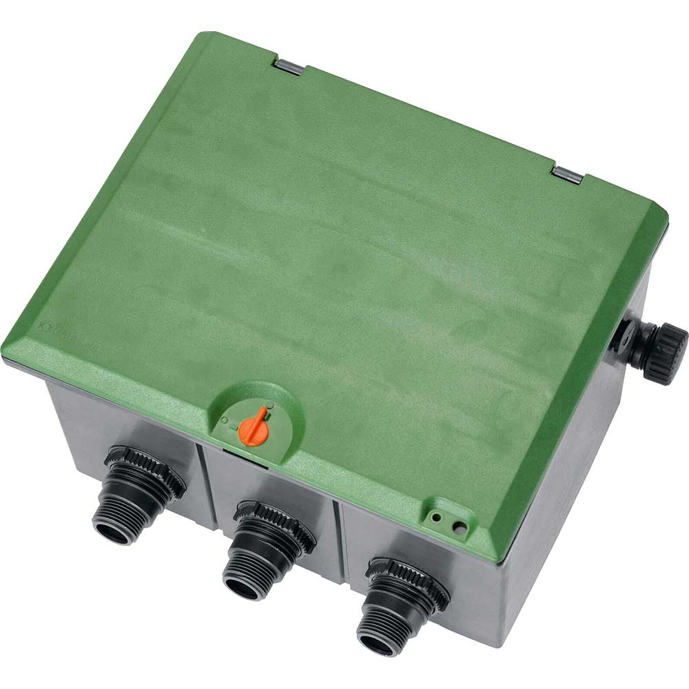 Image of Gardena SPRINKLERSYSTEM Valve Box V3 for Three 9V 1"